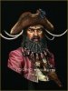 Young Miniatures YH1823 BLACK BEARD 1718 Queen Anne's Revenge 1/10